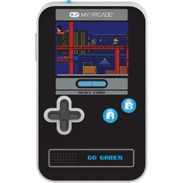 Consola portabila Go Gamer Classic (300 Games in 1) (negru, gri, albastru)