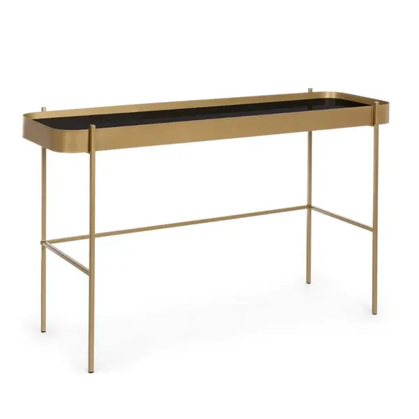 Consola RASHIDA GOLD 120.5 x 43 x 75 CM - Default Title