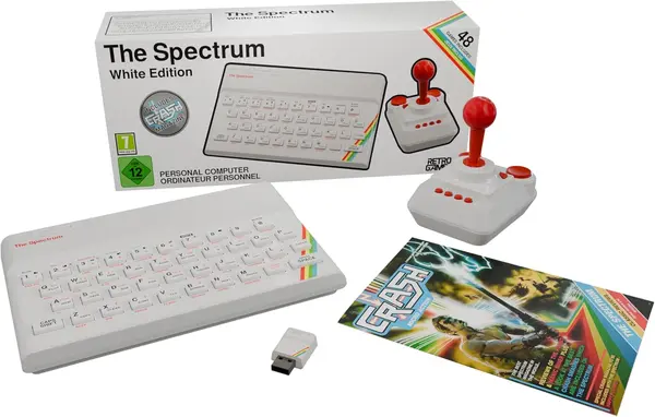 Consolă retro The Spectrum - White Edition