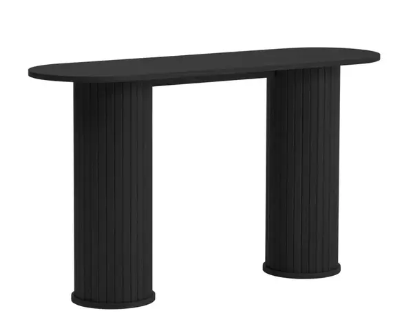 Consola VOLAND 130 x 40 x 75 CM - Negru