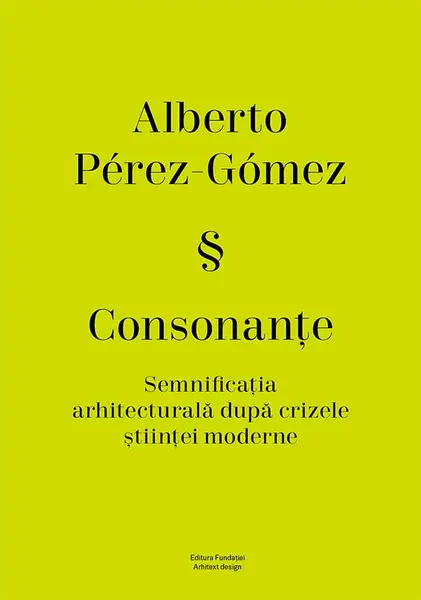 Consonante | Alberto Perez-Gomez