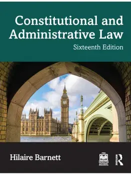 Constitutional and Administrative Law. 16 ed, Paperback/***
