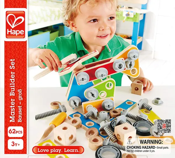 Constructor din lemn Hape - Calut