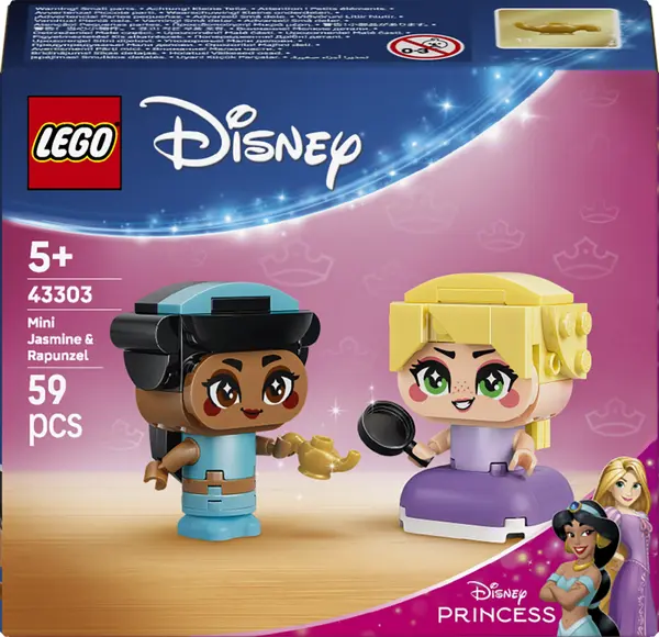 Constructor LEGO Disney- Mini Iasomie și Rapunzel (43303)