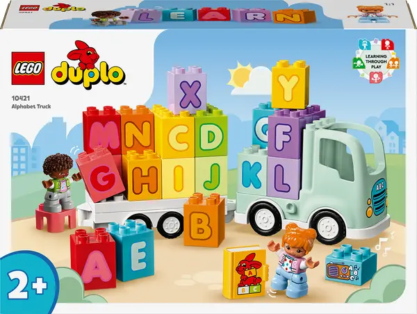 Constructor LEGO Duplo - Camion cu alfabet (10421)