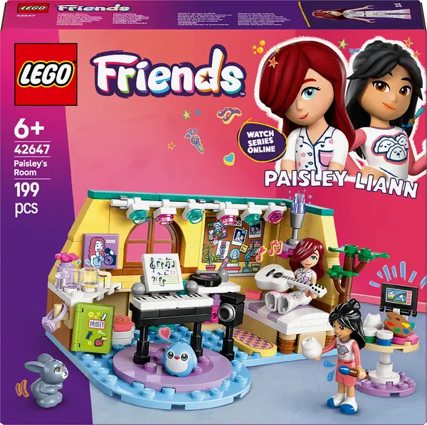 Constructor LEGO Friends - Cameră lui Paisley (42647)