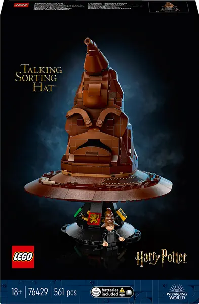 Constructor LEGO Harry Potter - Palarie de distribuție vorbitoare (76429)