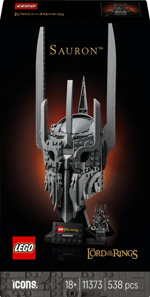 Constructor LEGO Icons - Stăpânul Inelelor: Coiful lui Sauron (11373)