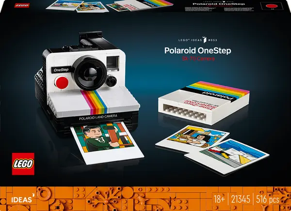 Constructor LEGO Ideas - Aparat foto Polaroid OneStep SX-70 (21345)