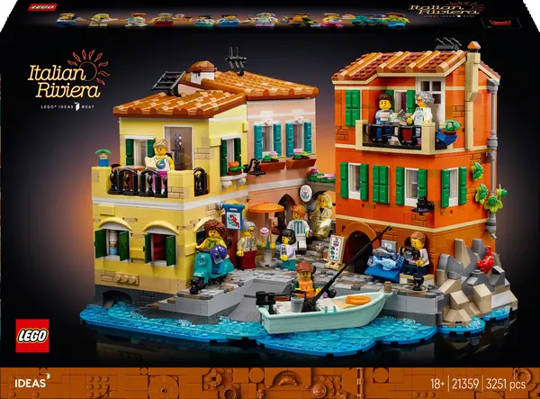 Constructor LEGO Ideas - Riviera italiană (21359)