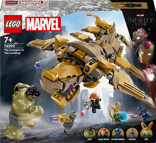 Constructor LEGO Marvel Super Heroes - Răzbunătorii vs. Leviathan (76290)