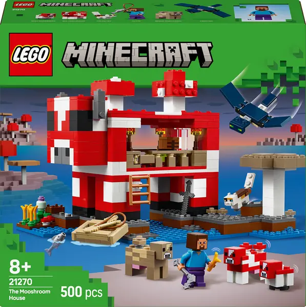 Constructor LEGO Minecraft - Casă lui Muuhomorka (21270))