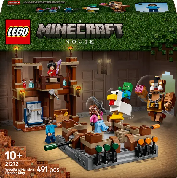 Constructor LEGO Minecraft - Inel de luptă la Forest Manor (21272)