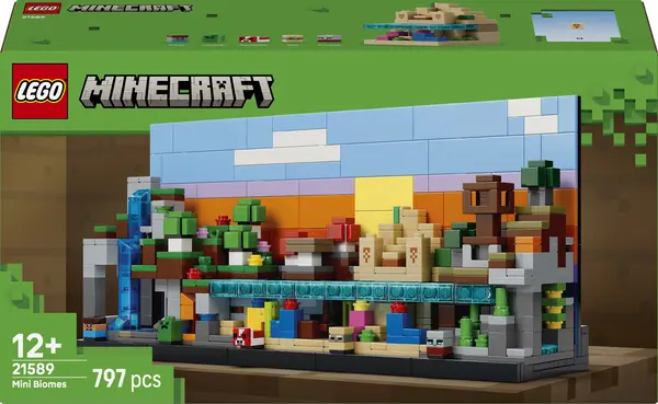 Constructor LEGO Minecraft - Minibiomuri(21589)
