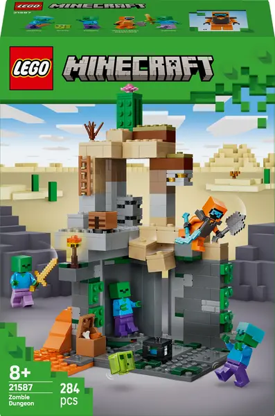 Constructor LEGO Minecraft -Temnița Zombilor (21587)