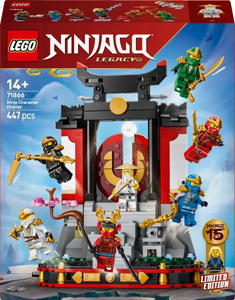Constructor LEGO Ninjago - A 15-a aniversare: Standul Ninja (71866)