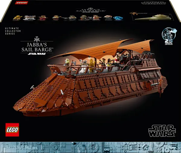 Constructor LEGO Star Wars - Barja lui Jabba (75397)