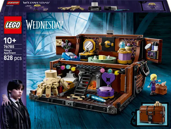 Constructor LEGO Wednesday - Apartamentul Lucrului (76785)