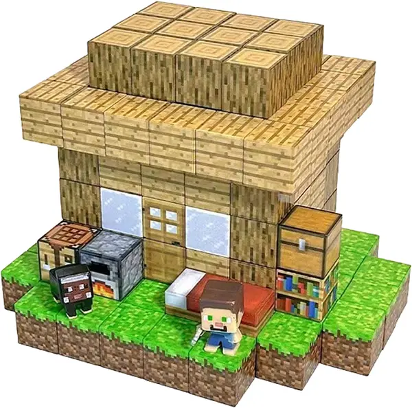 Constructor magnetic Minecraft - 122 piese
