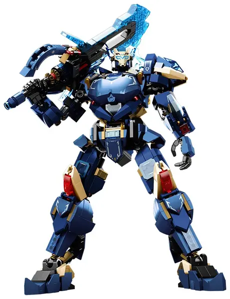 Constructor Sembo Block - Qinglong Mecha, 821 piese