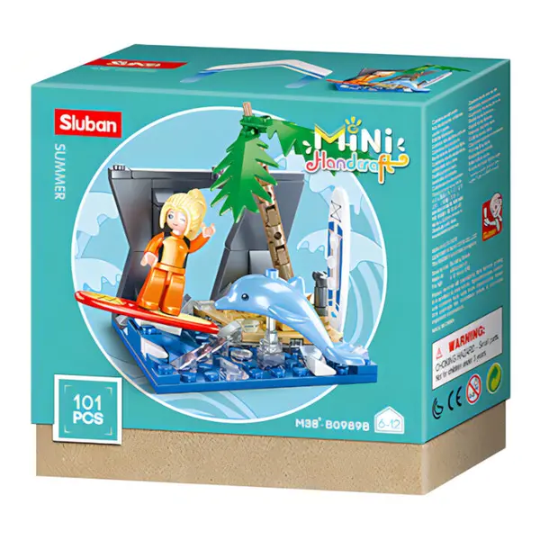 Constructor Sluban Girl's Dream - Mini Handcraft,vară, 101 părți