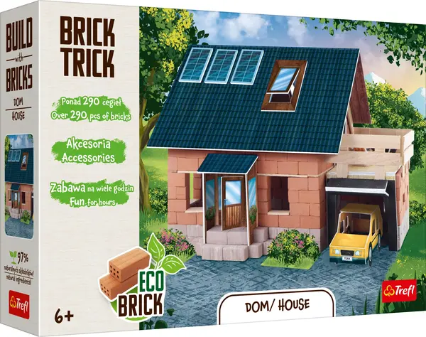 Constructor Trefl Brick Trick - Casă