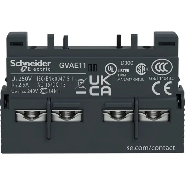 Contact Auxiliar Tesys N/O N/C TOP, GVAE11