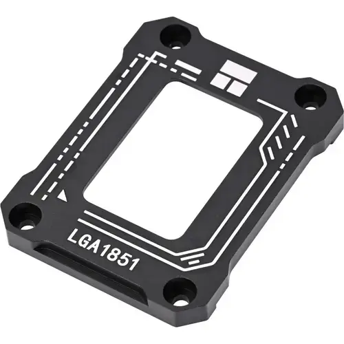 Contact frame Thermalright, compatibil LGA 1851 aliaj aluminiu (Negru)
