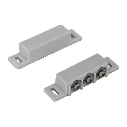 Contact magnetic aparent NO/NC, 3 fire, alb, 64×19×13 mm, CM-31NO-NC