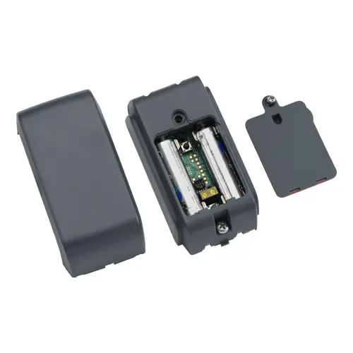 Contact magnetic wireless de exterior cu intrare auxiliară, PowerG 868 MHz, gri închis, DSC PG8312