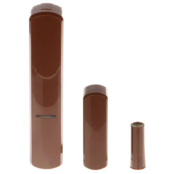 Contact magnetic wireless multifunctional Satel Be Wave AXD-200 BR, aparent/ingropat, intrare NC, 7 moduri, 868 MHz, RF 2000 m, tamper, maro
