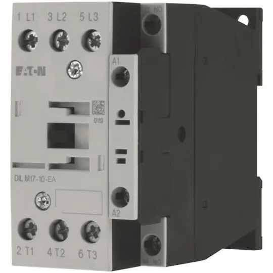 Contactor 3P 18A AC-3, 380V 400V 7.5 kW, 1 N/O, RDC 24: 24 - 27 VDC, DC DILM17-10-EA(RDC24) Eaton 189910