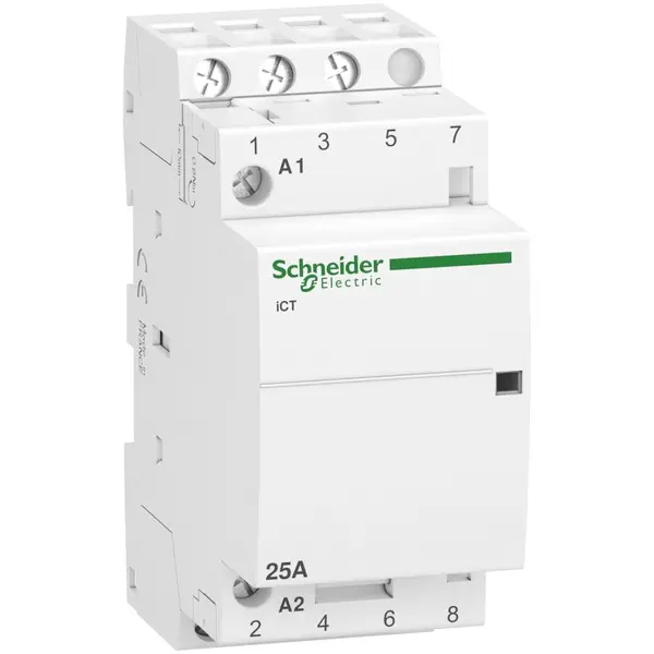 Contactor Ict, 3 Poli, 3 ND, 25 A, 220, 240 V C.A A9C20833