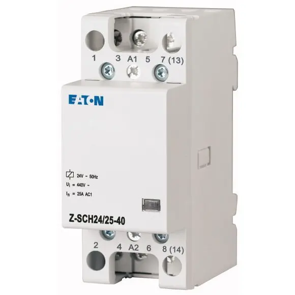 Contactor pe sina 25A 4NO Z-SCH24/25-40 bobina 24V Eaton 248851
