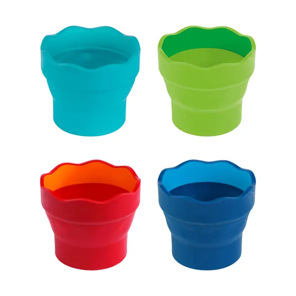Container apa pentru pictura, simplu, Click and Go Faber-Castell