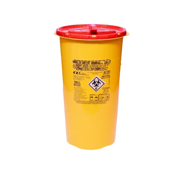 Container Deseuri Medicale Ascutite si intepatoare 2.5 L BioSafe