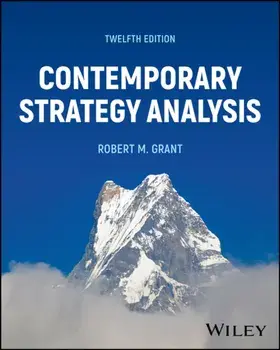 Contemporary Strategy Analysis. 12 ed, Paperback/Robert M. (Georgetown University) Grant