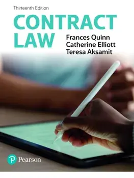 Contract Law. 13 ed, Paperback/Teresa Aksamit