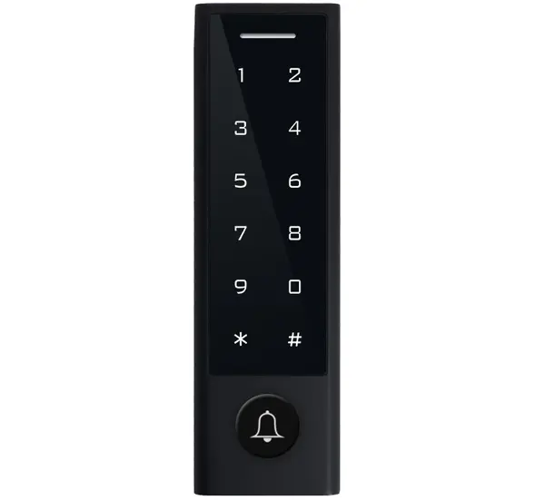 Control acces standalone Secukey CH3, taste touch, card RFID, sonerie, Wiegand, IP66