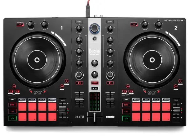 Controler DJ Hercules - DJControl Inpulse 300 MK2, negru