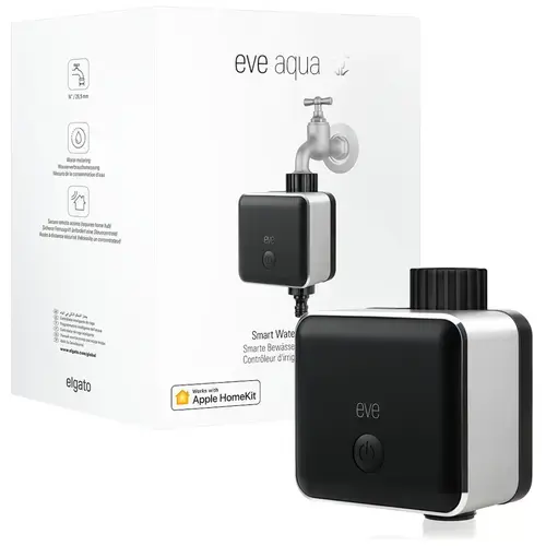 Controler inteligent pentru sistem de irigare Eve, Negru/Gri