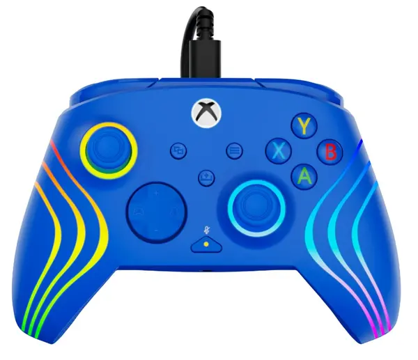 Controler Turtle Beach - Afterglow Wave, XBOX/PC, RGB, albastru