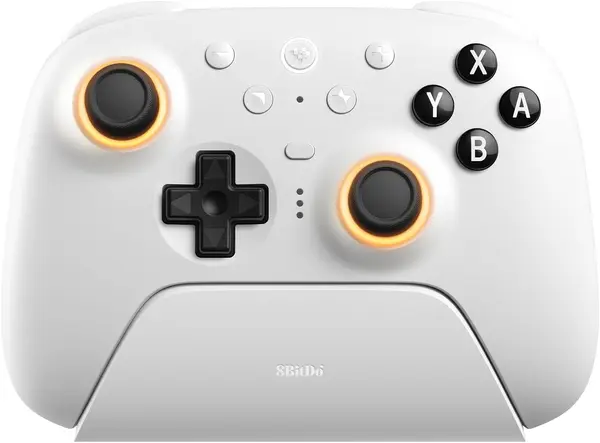Controler wireless 8BitDo - Ultimate 2 Bluetooth, alb (Nintendo Switch/PC)