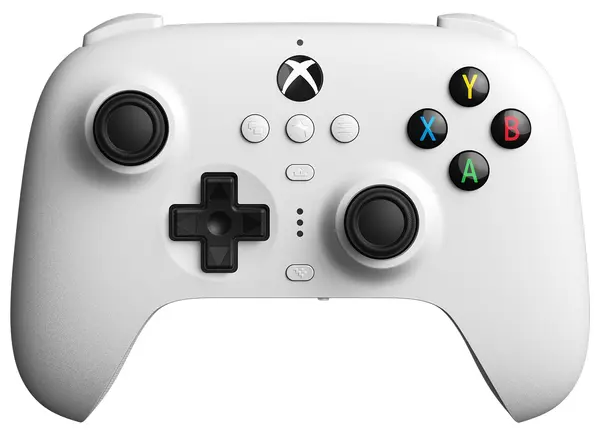 Controller 8BitDo - Ultimate Wired, Hall Effect Edition, alb (Xbox One/Xbox Series X/S)