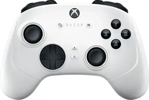Controller Gaming Razer Wolverine V3 Pro, Wireless, pentru Xbox Series X/S si PC, Chroma Lighting, Autonomie 20 ore (Alb)