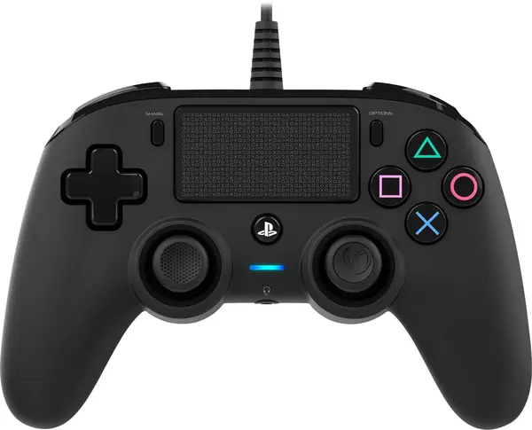 Controller Nacon - Wired compact, negru (PS4/PC)