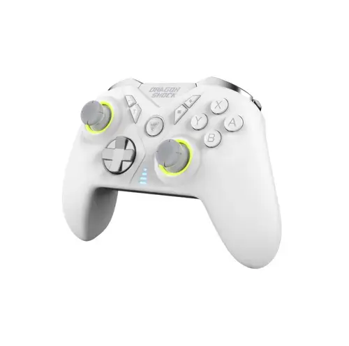 Controller Wireless Dragonshock Nebula Pro pentru Nintendo Switch (Alb)