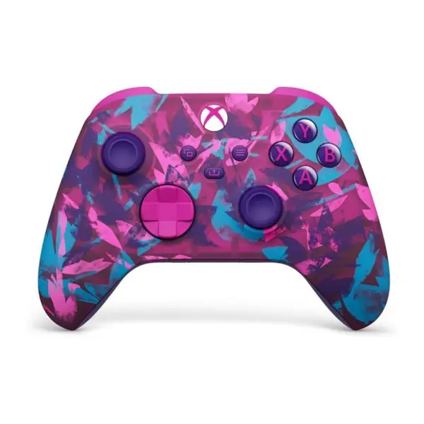 Controller Wireless Microsoft Xbox Series X/S Heart Breaker Special Edition, USB-C/Bluetooth/Wireless, Violet/Albastru