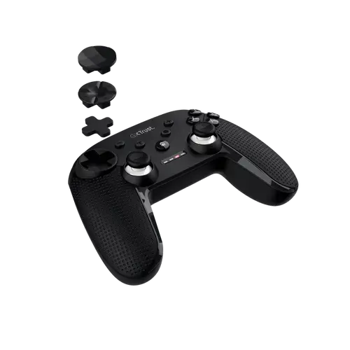Controller Wireless Trust GXT WS 542 Muta, Bluetooth/USB/2.4GHz, Multiplatforma, Vibratii (Negru)