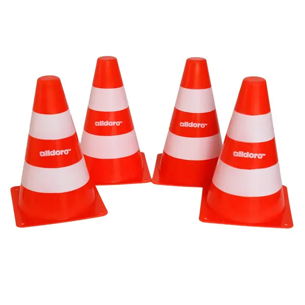 Conuri de semnalizare, set 4 bucati, 12x18 cm